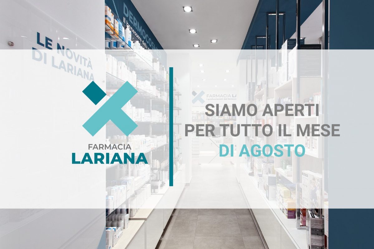 Farmacia Lariana mese di Agosto