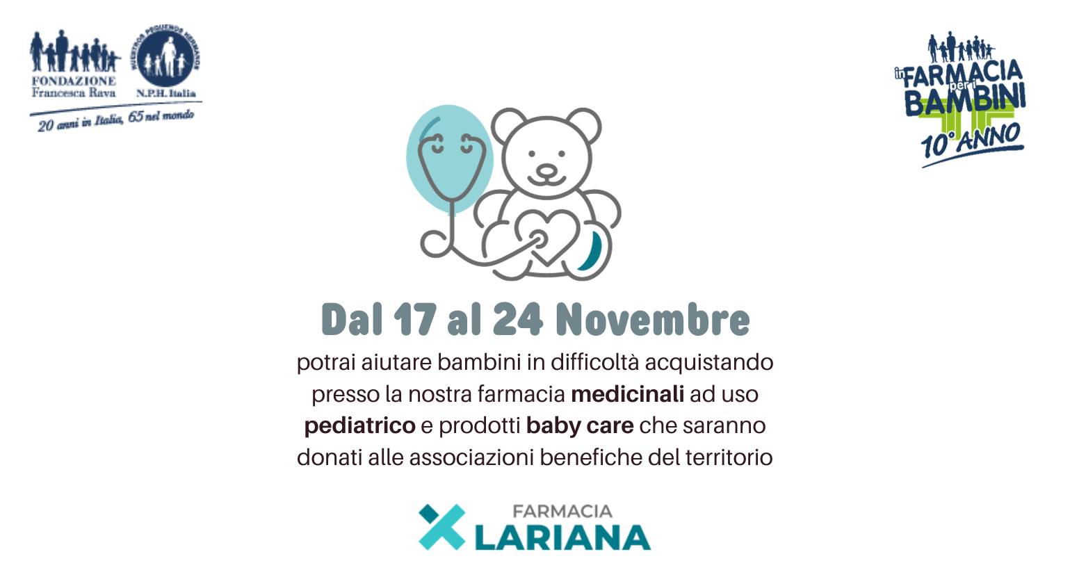 in farmacia per i bambini 2023 farmacia lariana